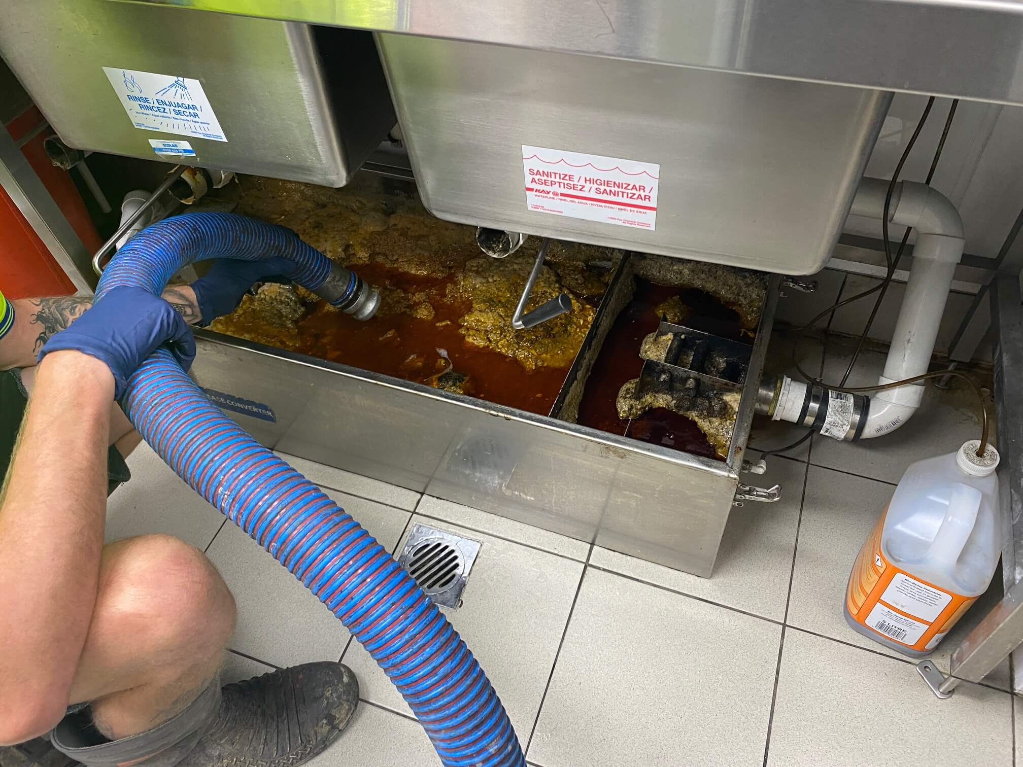 Grease Trap Cleaning in Potomac